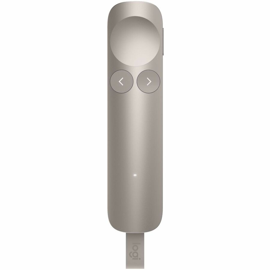 Logitech Spotlight 2 Presentation Remote, Wireless Presentation Clicker with Haptics, Digital Highlighting, USB-C, Sand