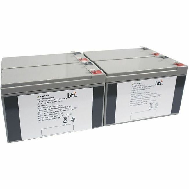 BTI SP12-9-T2-4PK-TAA 12V 4-CELL LEAD ACID UPS BATTERY REPLACES SP12-9-T2-4PK (T