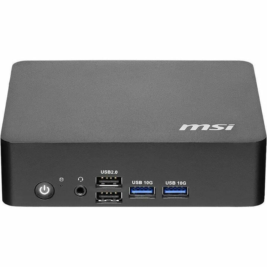 MSI Cubi NUC TWG S-010BUS - Fanless Barebone Mini PC - Intel Processor N150 - Intel Graphics - No Memory - No Storage - No OS - 3 Year Advanced Replacement Warranty
