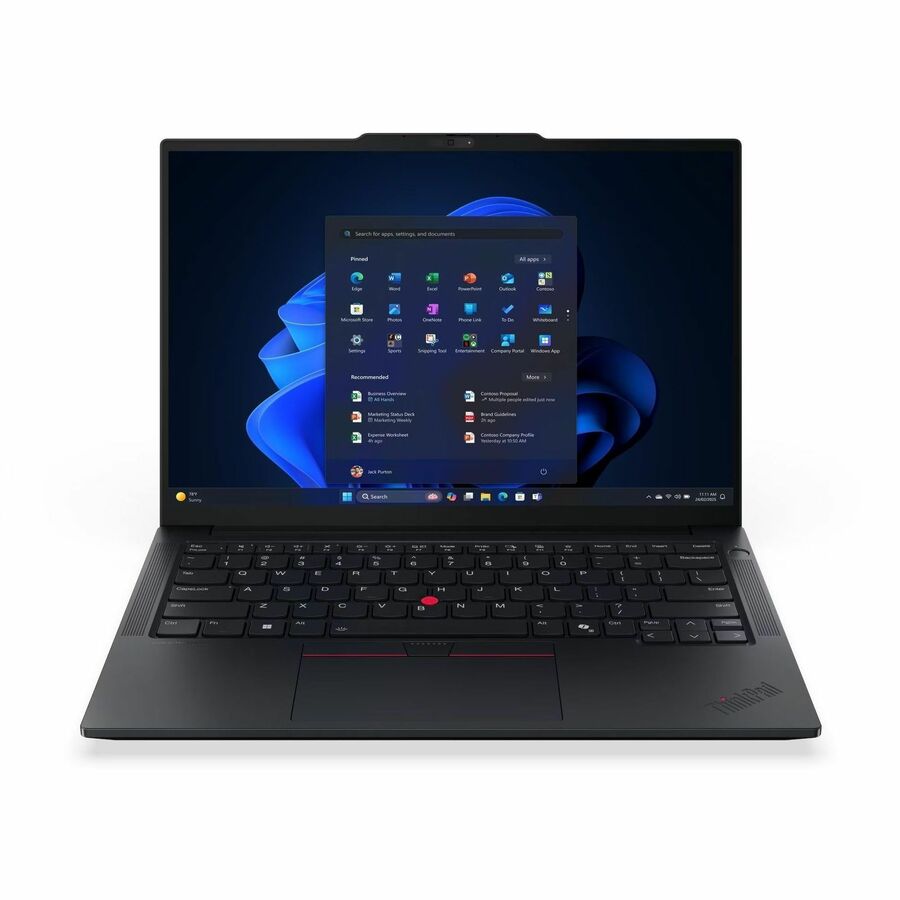 Lenovo ThinkPad E14 Gen 7 21T0007NUS 14" Notebook - WUXGA - 60 Hz - AMD Ryzen 5 Ryzen 200 Series 220 - 8 GB - 256 GB SSD - English Keyboard - Black
