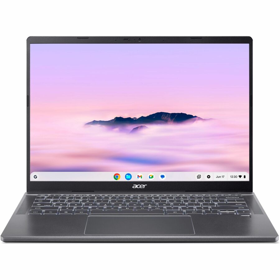 Acer Chromebook Plus 714 CBE794-1T CBE794-1T-51PD 14" Touchscreen Clamshell Chromebook - WUXGA - 60 Hz - Intel Core Ultra 5 125U - 16 GB - 256 GB PCI Express NVMe 4.0 SSD - English (US) Keyboard - Iron