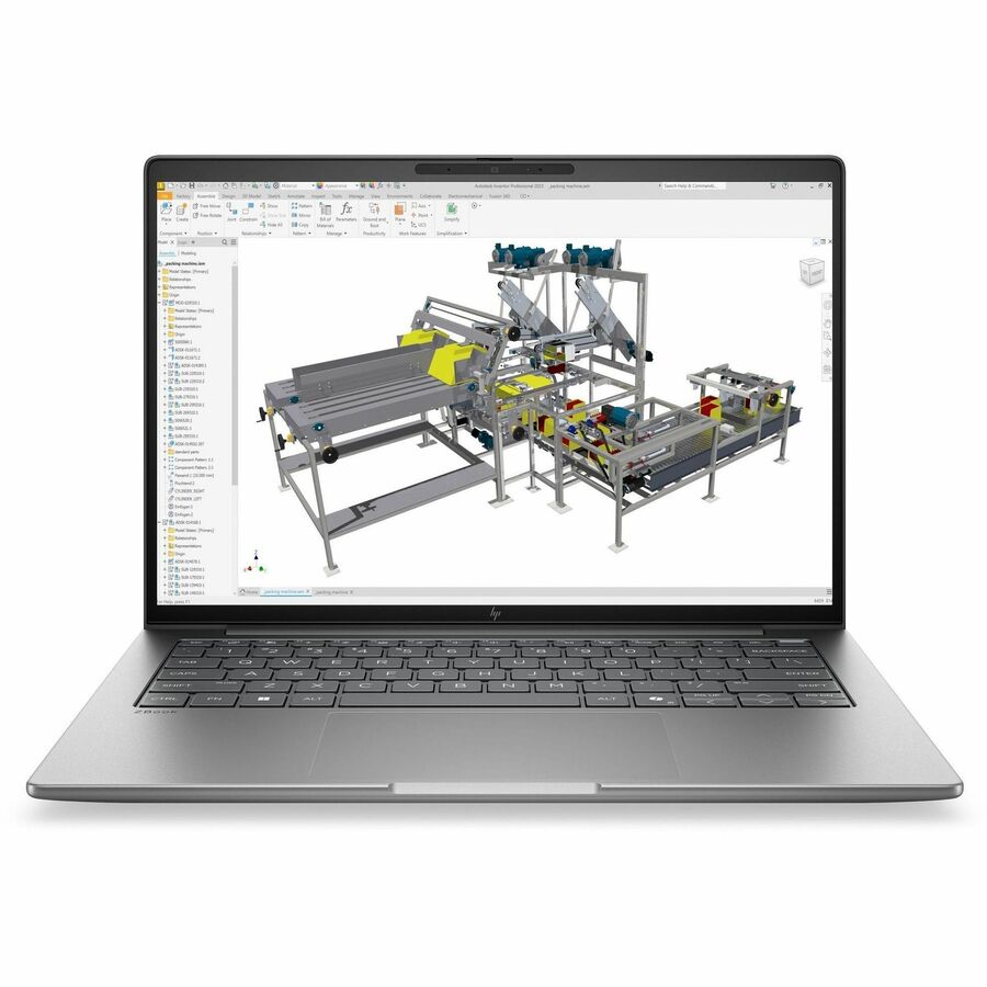HP ZBook 8 G2a 14" Touchscreen Copilot+ PC Mobile Workstation - WUXGA - 60 Hz - AMD Ryzen AI 7 PRO Ryzen AI PRO 400 Series 450 - 32 GB - 512 GB SSD - English Keyboard - Meteor Silver