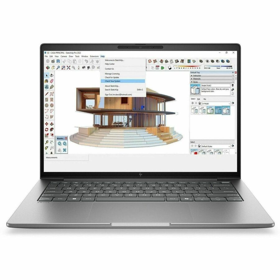 HP ZBook 8 G2a 14" Touchscreen Copilot+ PC Mobile Workstation - WUXGA - 60 Hz - AMD Ryzen AI 9 Ryzen AI PRO 400 Series HX PRO 470 - 64 GB - 1 TB SSD - English Keyboard - Meteor Silver
