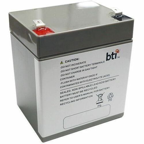 BTI UB1250-F2-TAA 12V 5A 1-CELL LEAD ACID UPS BATTERY FOR UB1250-F2 (TAA-COMPLIA