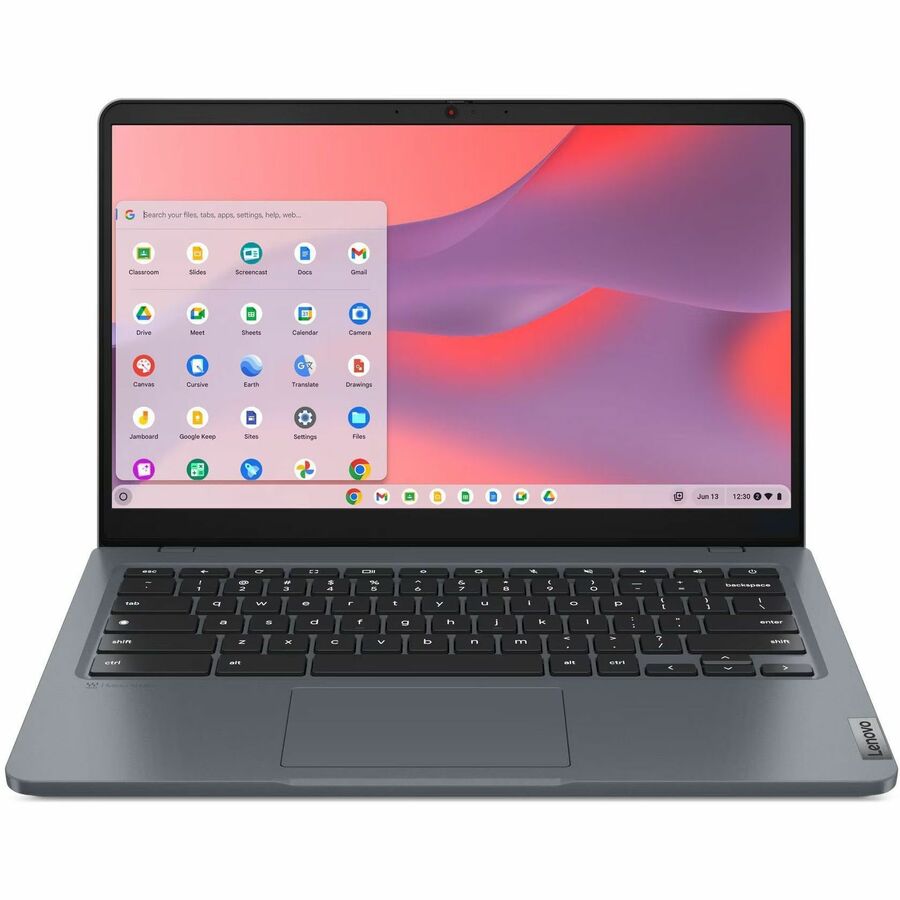Lenovo 14e Chromebook Gen 3 82W6003WUS 14" Touchscreen Chromebook - Full HD - Intel N-Series N100 - 8 GB - 64 GB Flash Memory - English Keyboard - Storm Gray
