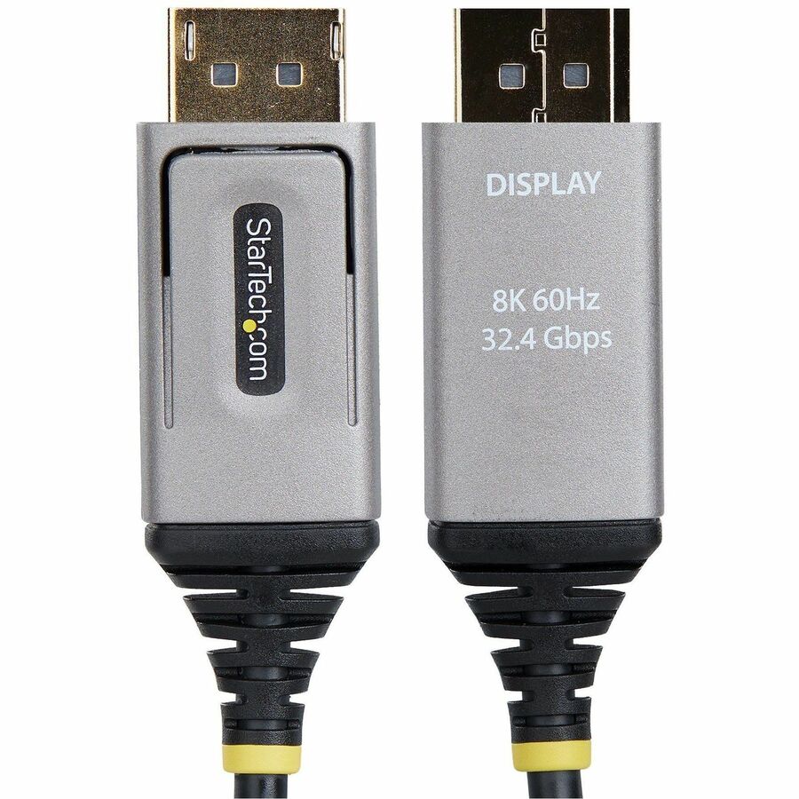 StarTech 15m (49.2ft) DisplayPort 1.4 Hybrid Active Optical Cable (AOC), CMP Plenum, 8K 60Hz, 32.4Gbps, Active DisplayPort Cable