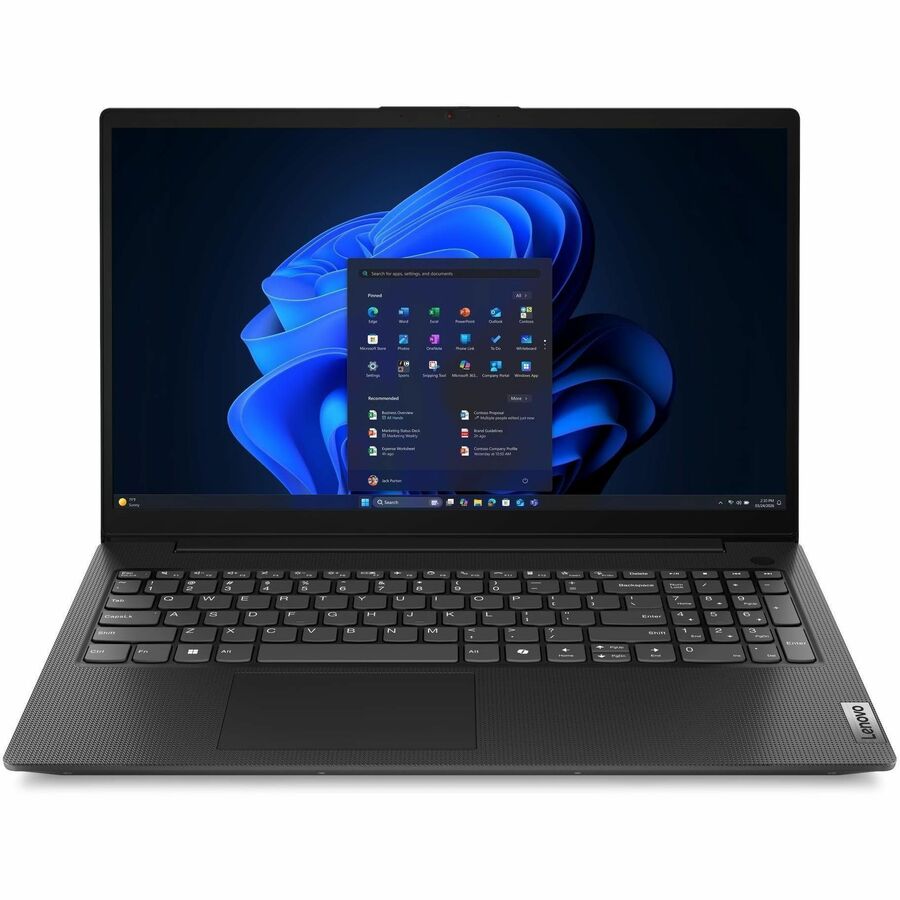 Lenovo V15 G7 IWC 83VF0028US 15.6" Notebook - Full HD - 60 Hz - Intel Core 5 Series 3 320 - 8 GB - 256 GB SSD - English Keyboard - Business Black