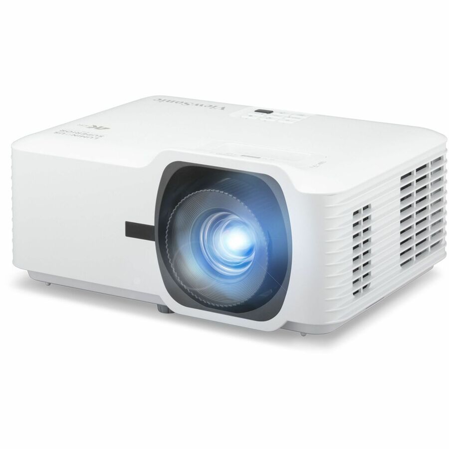 ViewSonic LS740-4K 5000 ANSI Lumens 4K UHD Laser Projector High Brightness for Installation 1.6x Optical Zoom, H/V Keystone, 4-Corner Adjustment, 360-Degree Projection for Flexible Setup