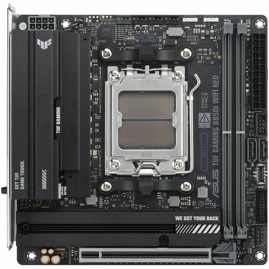 TUF B850I WIFI NEO Gaming Desktop Motherboard - AMD B850 Chipset - Socket AM5 - Mini ITX