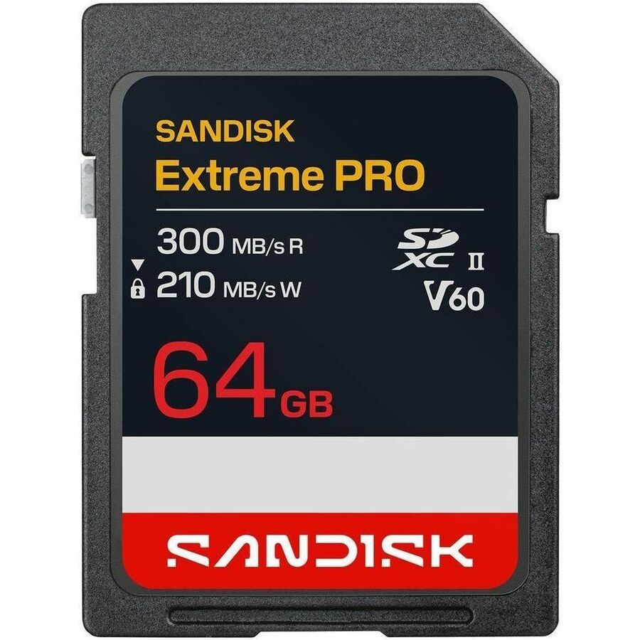SanDisk Extreme PRO SDSDXEM-064G-GN4IN 64 GB UHS-II V60 SDXC