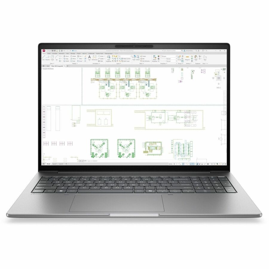 HP ZBook 8 G2i 16" Touchscreen Copilot+ PC Mobile Workstation - WUXGA - 60 Hz - Intel Core Ultra X7 Series 3 368H - 64 GB - 1 TB SSD - English Keyboard - Meteor Silver Aluminum