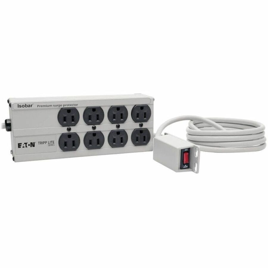 Tripp Lite by Eaton Isobar Ultra Surge 9in Remote On/Off Switch 8 outlet 12' Cord 3840 Joules