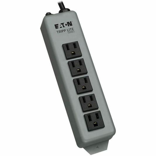 Eaton Tripp Lite Series Industrial Power Strip, 5-Outlet, 15 ft. (4.6 m) Cord, Switchless