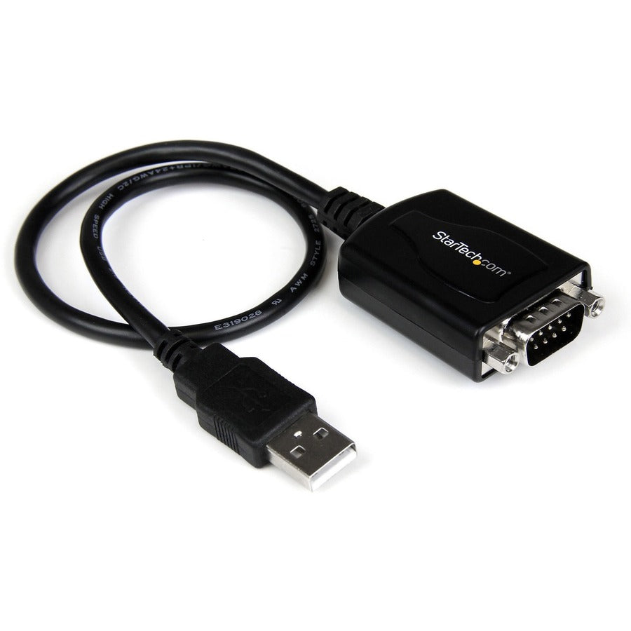 StarTech USB to Serial Adapter - Prolific PL-2303 - COM Port Retention - USB to RS232 Adapter Cable - USB Serial, TAA