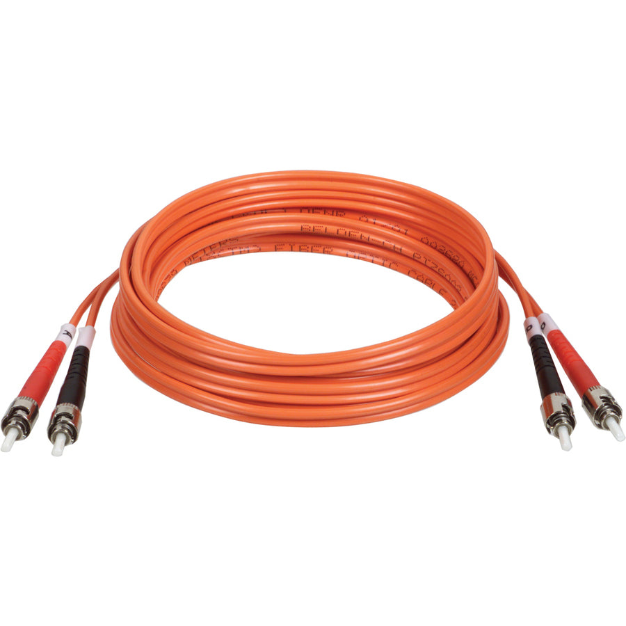 Tripp Lite by Eaton 30M Duplex Multimode 62.5/125 Fiber Optic Patch Cable ST/ST 100' 100ft 30 Meter