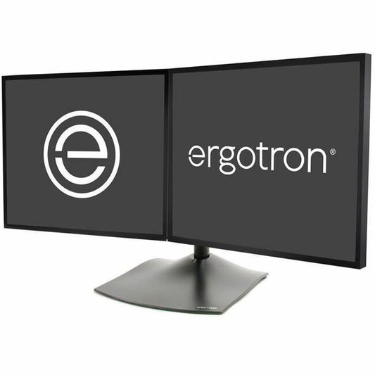 Ergotron DS100 Dual-Monitor Desk Stand, Horizontal