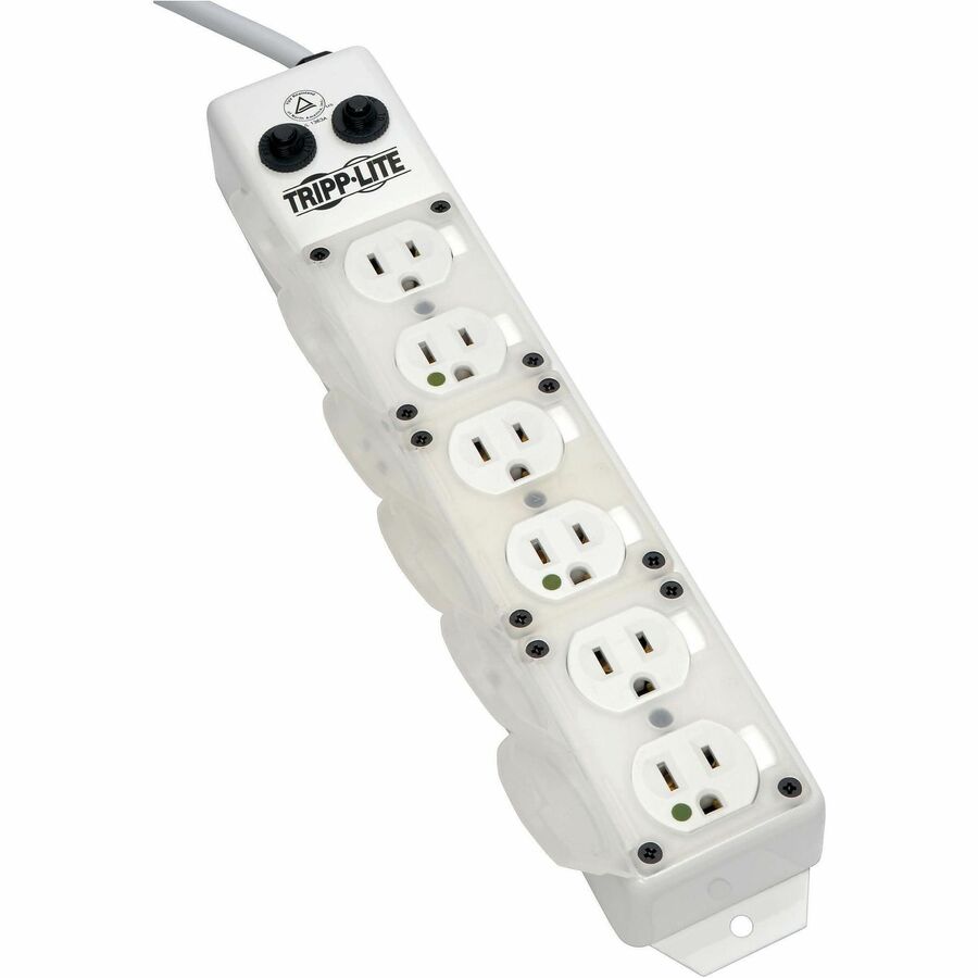 Eaton Tripp Lite Series Safe-IT UL 1363A Medical-Grade Power Strip for Patient-Care Vicinity, 6x15A Hospital-Grade Outlets, Safety Covers, 15 ft. Cord