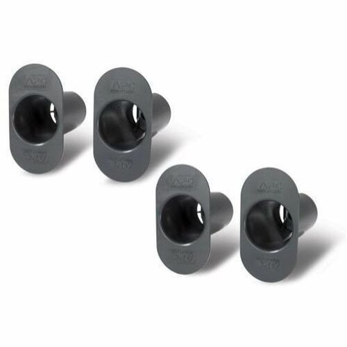 APC NetShelter Cable Management, Vertical Cable Manager, Spools for Vertical Fiber Organizer, Set of 4, Black, 64 x 119 x 103 mm