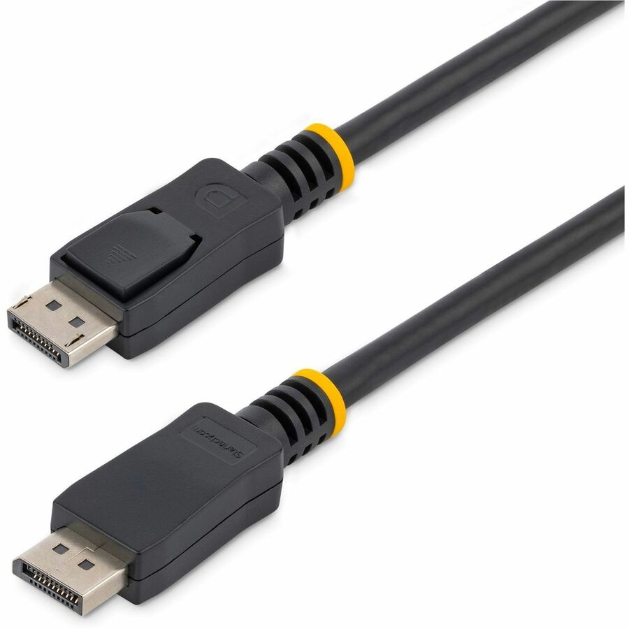 StarTech 15ft (4.6m) DisplayPort 1.2 Cable, 4K x 2K UHD VESA Certified DP Cable, DP Cord for Monitor, with Latching Connectors