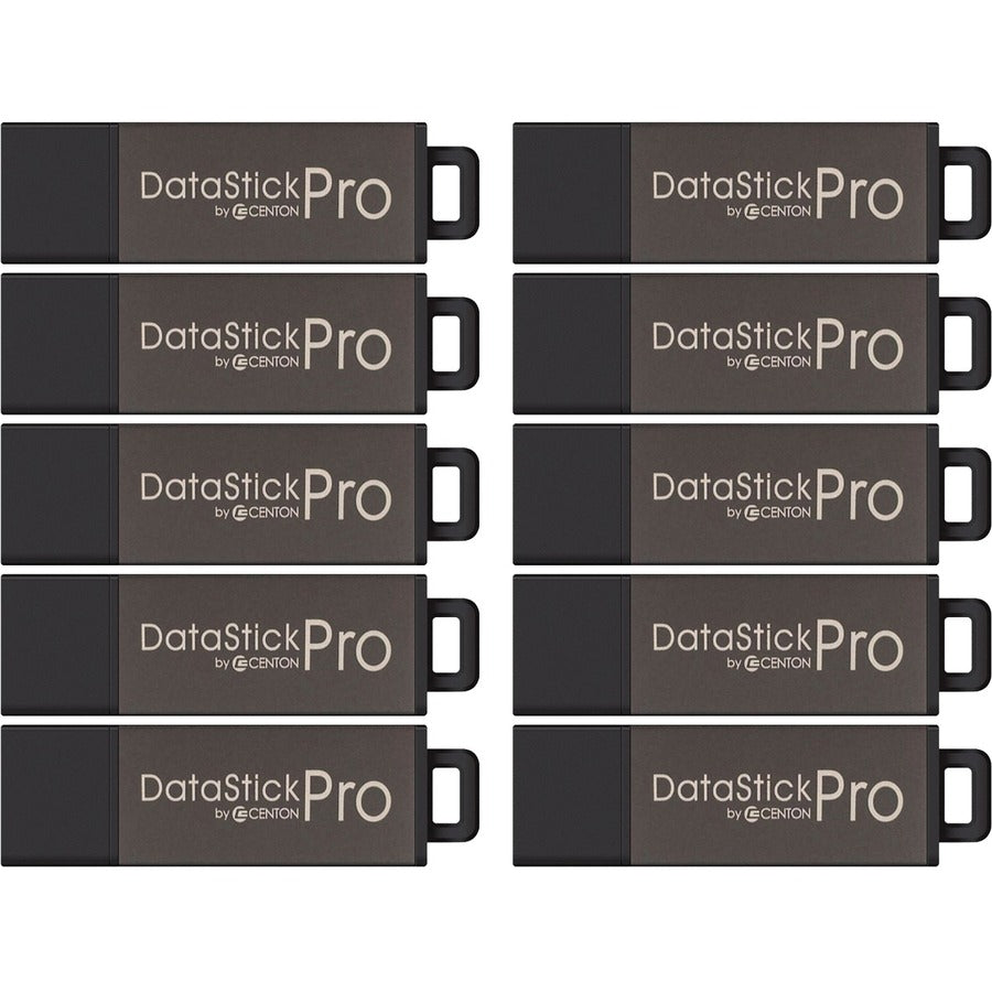 10 X 4GB PRO USB DRIVE -GREY