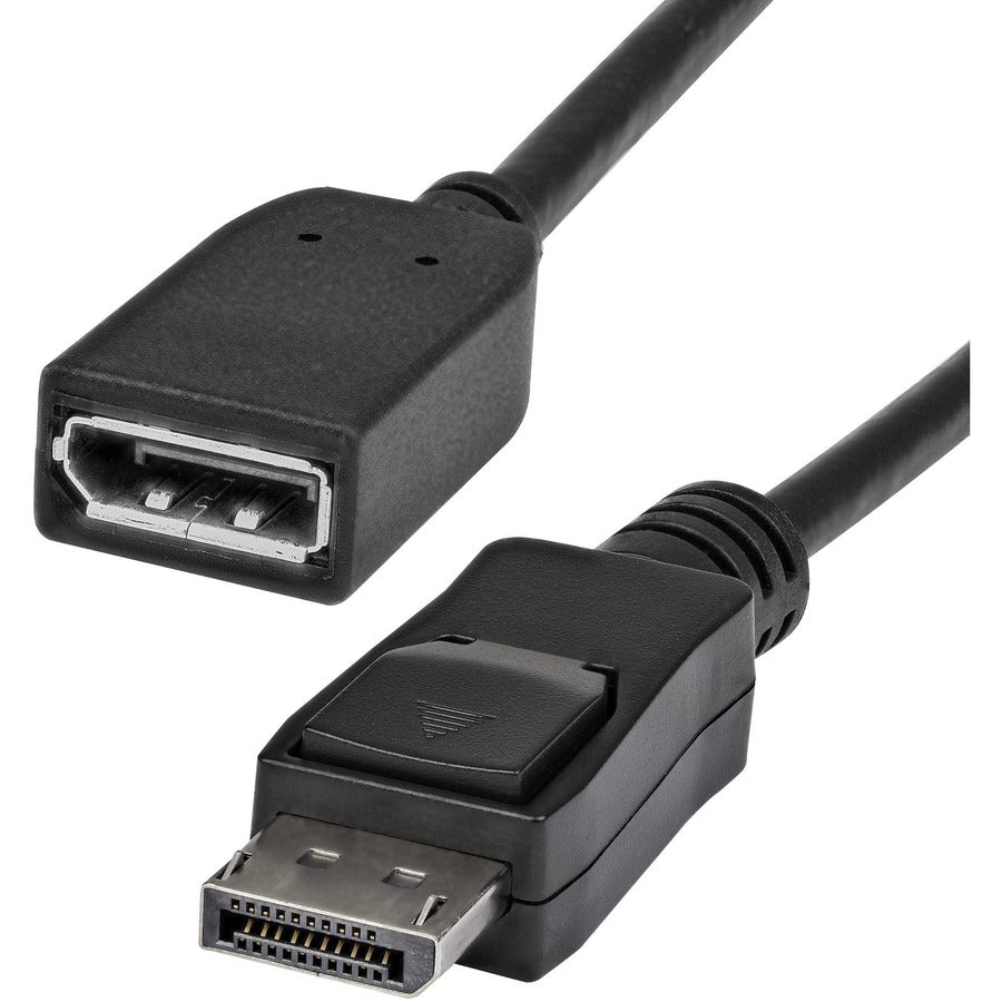 StarTech 6ft (2m) DisplayPort Extension Cable, 4K x 2K Video, DisplayPort Male to Female Extension Cable, DP 1.2 Extender Cable / Cord