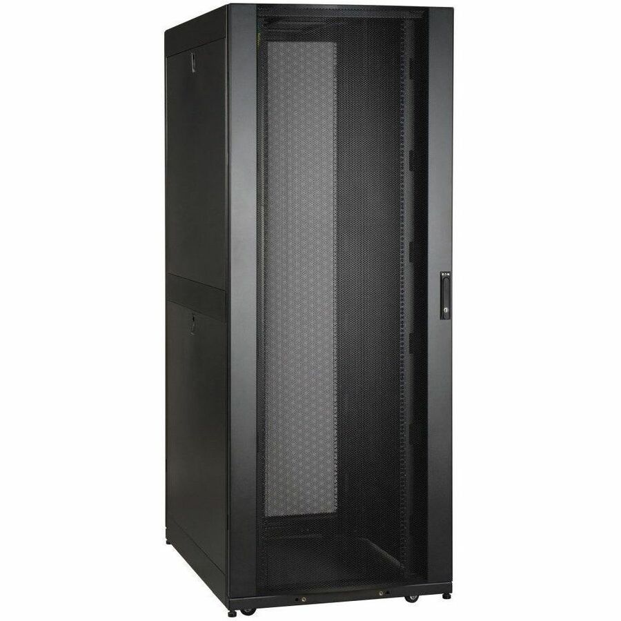 Tripp Lite by Eaton 42U SmartRack Wide Standard-Depth Rack Enclosure Cabinet with Doors and Side Panels
