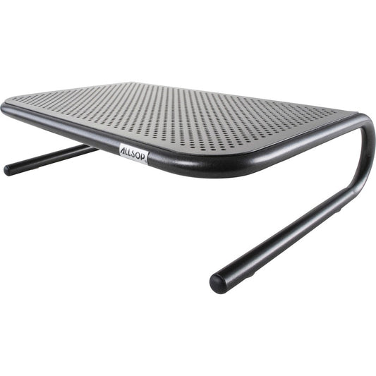 Allsop Metal Art Jr. Monitor Stand 14-Inch Wide Platform - Pearl Black (30165)
