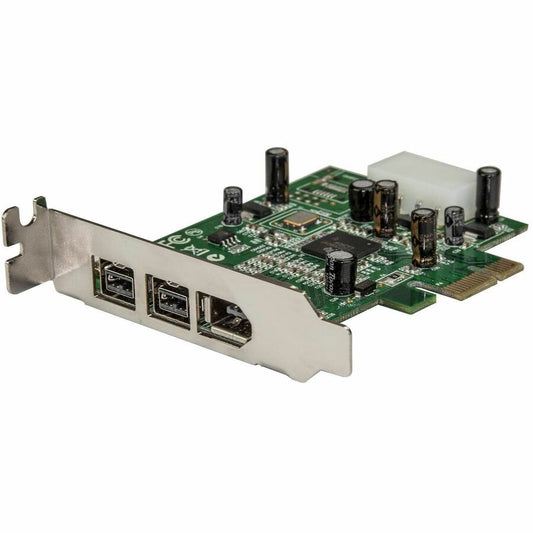 StarTech 3 Port 2b 1a LP 1394 PCI Express FireWire Card, TAA
