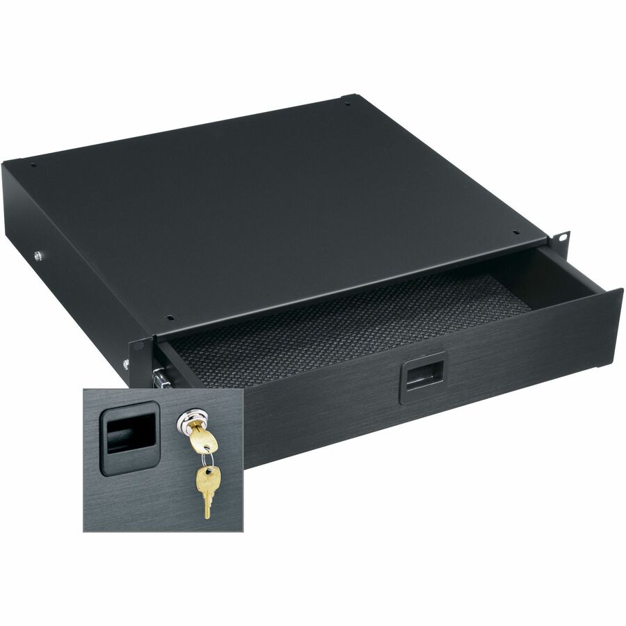 Middle Atlantic 2RU Rack Mount Drawer with Lock