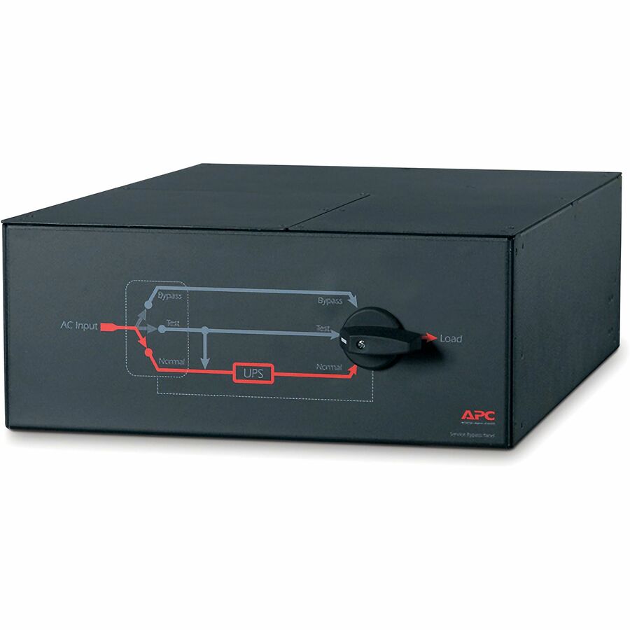 APC Service Bypass Panel- 200/208/240V 100A MBB Hardwire input (3) L6-30R (3) L6-20R output