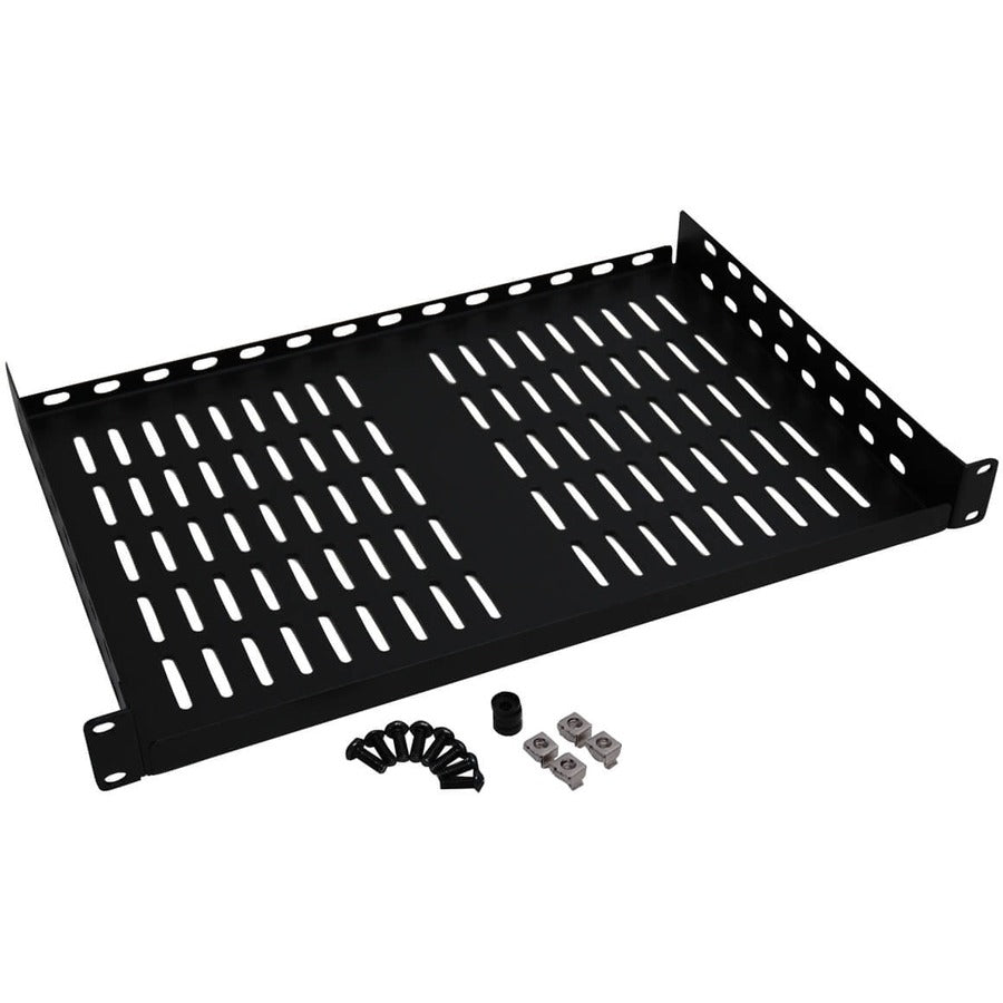 Tripp Lite by Eaton SmartRack 1U Cantilever Fixed Shelf (40 lbs / 18.1 kgs capacity; 12-in. / 305 mm Deep)
