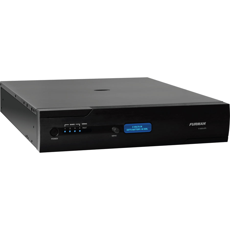 Furman 1500VA, 2RU Uninterruptible Power Supply & Voltage Regulator (F1500-UPS)