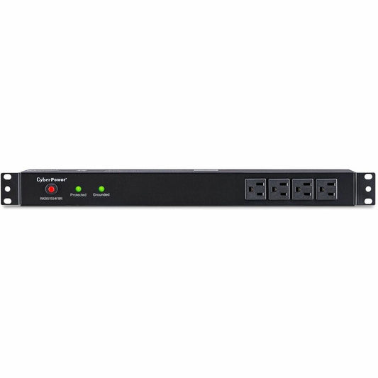 CyberPower RKBS15S4F8R Rackbar 12 - Outlet Surge Protector with 3600 J Surge Suppression
