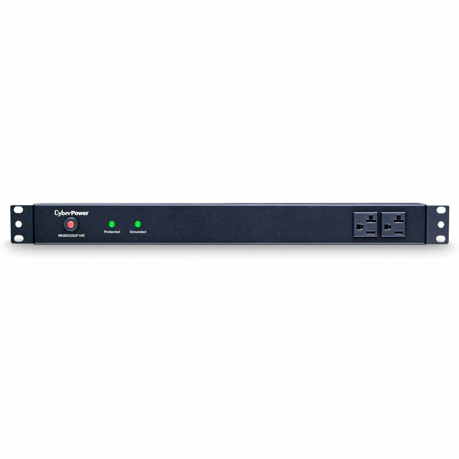 CyberPower RKBS20S2F10R Rackbar 12 - Outlet Surge Protector with 1800 J Surge Suppression