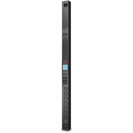 APC NetShelter Switched Rack PDU, 0U, 20A, 208V, 7 C13 and 1 C19 outlets, L620 Cord