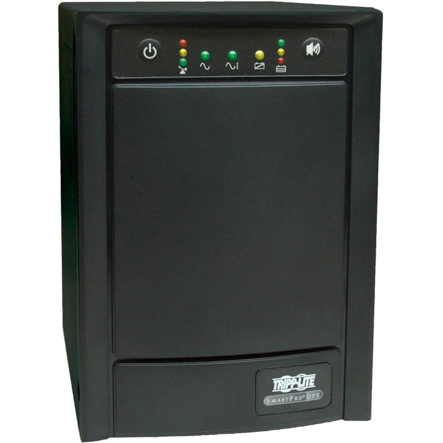 Tripp Lite by Eaton UPS SmartPro 120V 1.05kVA 650W Line-Interactive Sine Wave UPS Tower Network Card Options USB DB9 8 Outlets