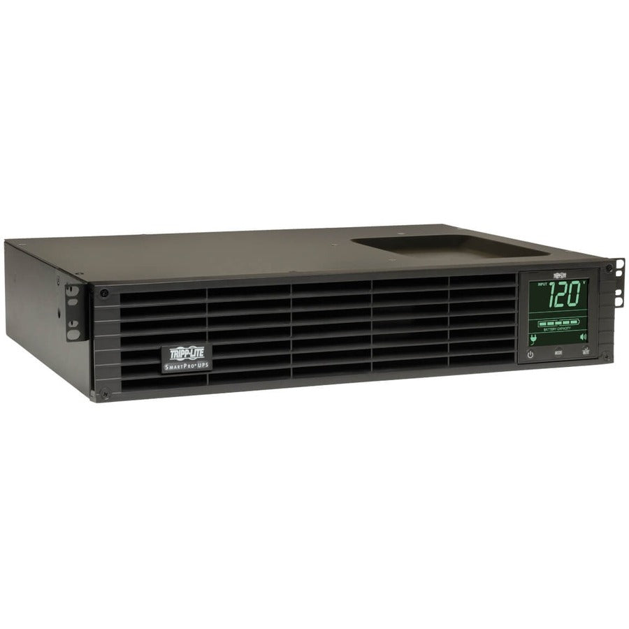 Tripp Lite by Eaton UPS SmartPro 120V 1kVA 800W Line-Interactive Sine Wave UPS 2U Rack/Tower Network Card Options LCD USB DB9 6 Outlets