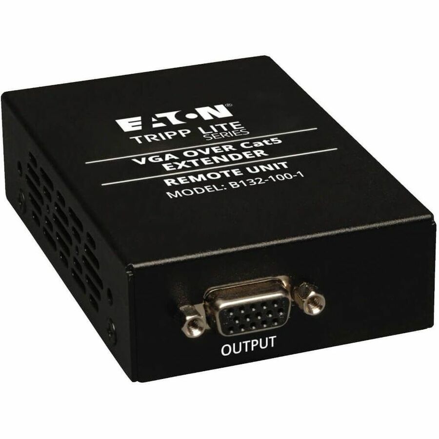 Eaton Tripp Lite Series VGA over Cat5/6 Extender, Box-Style Receiver for Video, Up to 1000 ft. (305 m), TAA