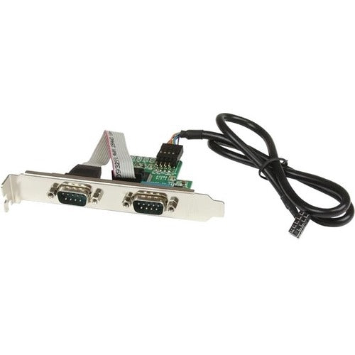 StarTech Motherboard Serial Port - Internal - 2 Port - Bus Powered - FTDI USB to Serial Adapter - USB to RS232 Adapter, TAA