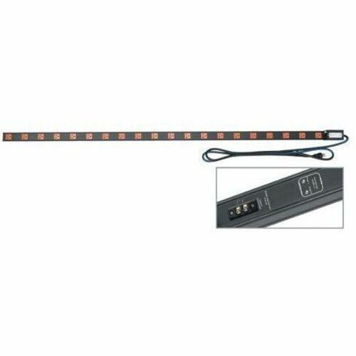 Middle Atlantic PDT Low Profile Vertical Power Strip - 20 Amp, 20 Outlet Rack Mount PDU - 2-Stage Surge Protection