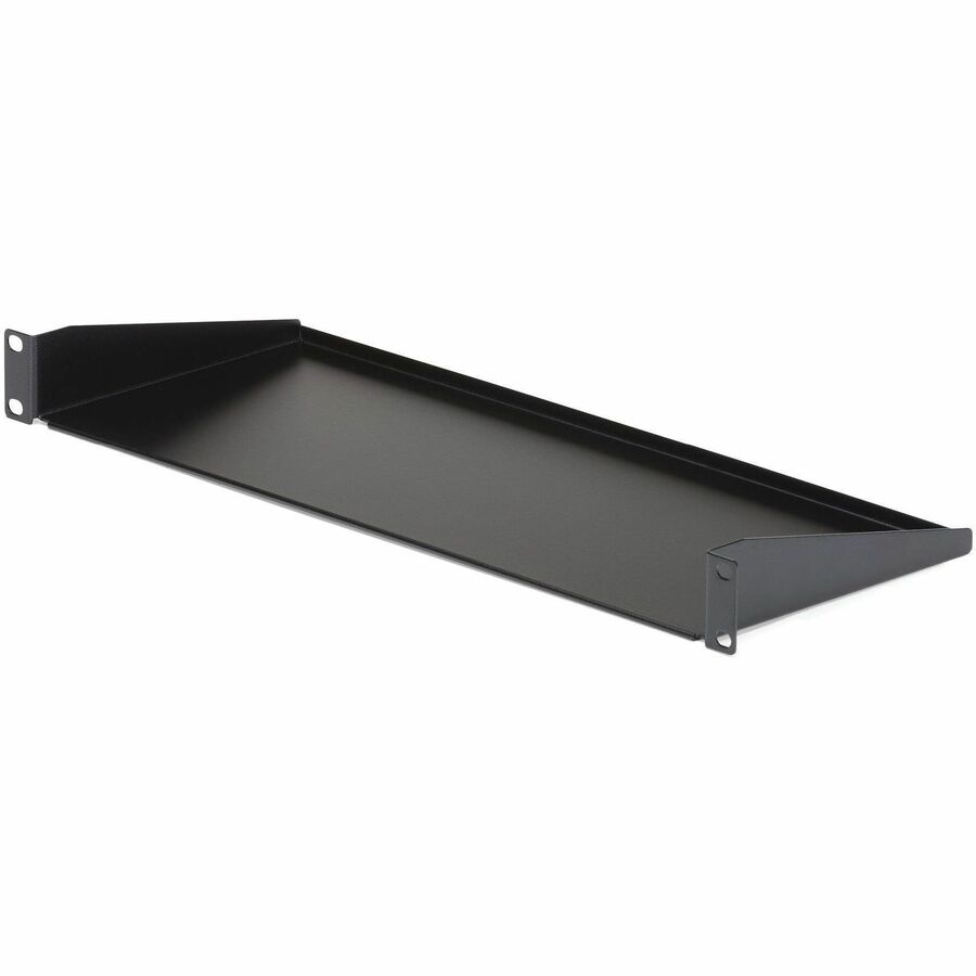 StarTech 1U Server Rack Shelf, Universal Rack Mount Cantilever Tray for 19" Network Equipment Rack, Heavy Duty Steel, 7" (17.8cm) Deep