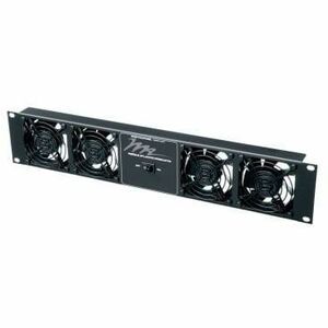 Middle Atlantic UQFP Ultra Quiet Fan Panel - 100 CFM Fan Panel with Remote Thermistor