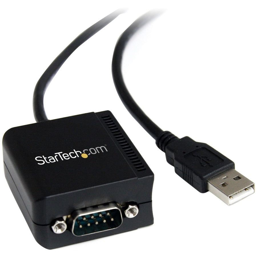 StarTech 8.3ft (2.5m) 1-Port FTDI USB to Serial RS232 Adapter Cable with Optical Isolation, USB to RS232 Adapter - TAA