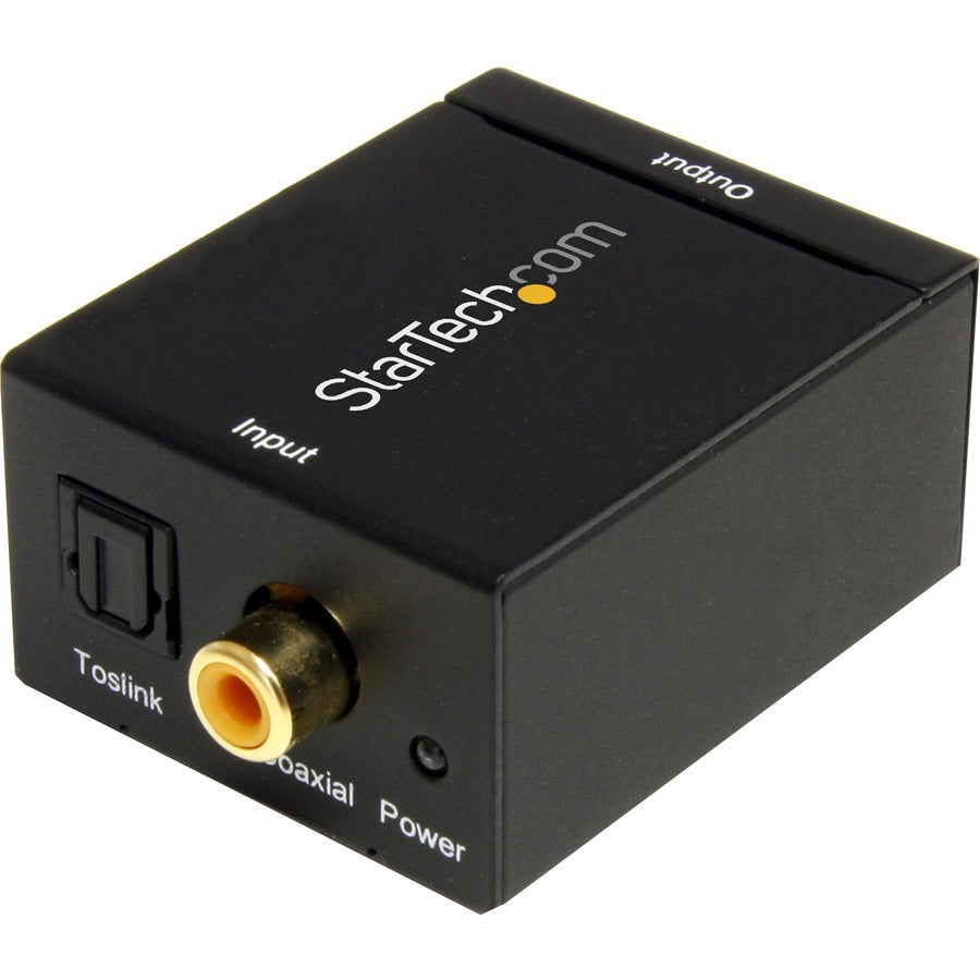StarTech SPDIF Digital Coaxial or Toslink Optical to Stereo RCA Audio Converter