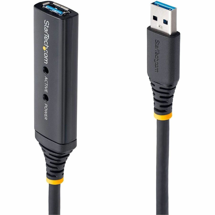 StarTech 5m USB 3.0 (5Gbps) Active Extension Cable, M/F, TAA