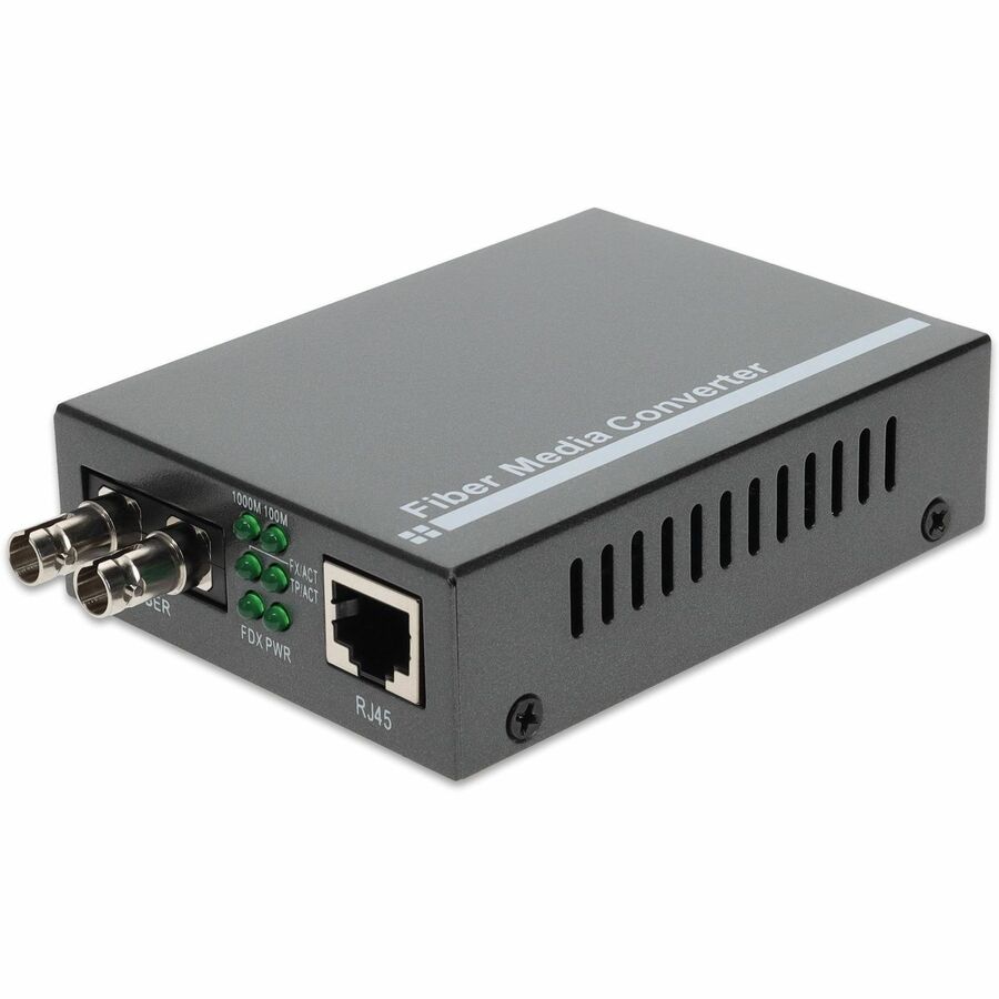 AddOn 10/100/1000Base-TX(RJ-45) to 1000Base-SX(ST) MMF 850nm 550m Media Converter