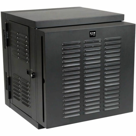 Tripp Lite by Eaton SmartRack 12U Switch-Depth Wall-Mount Small Rack Enclosure for Harsh Environments Hinged Back