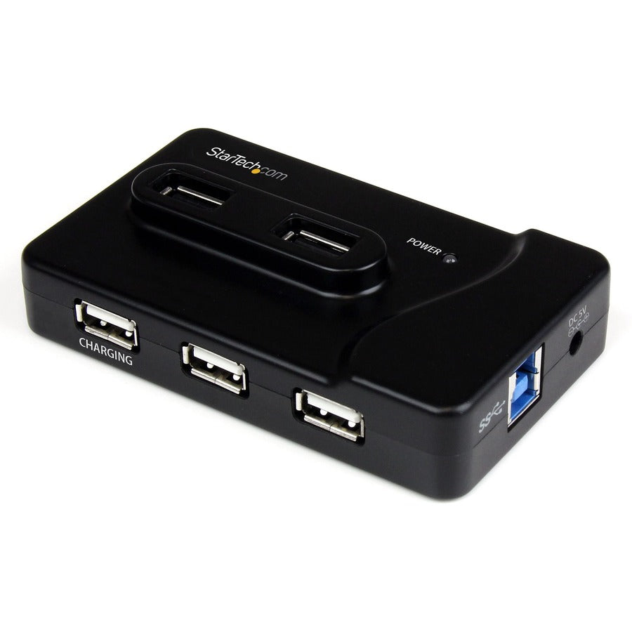 StarTech 6 Port USB 3.0 / USB 2.0 Combo Hub with 2A Charging Port - 2x USB 3.0 & 4x USB 2.0