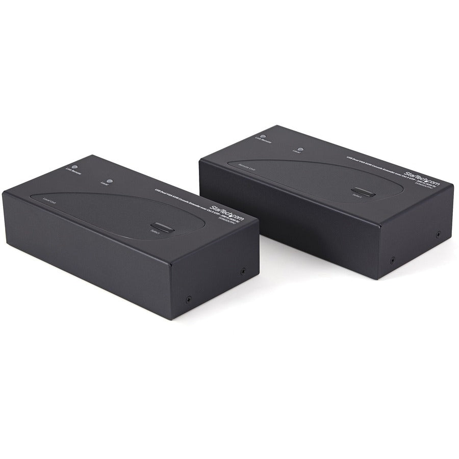 StarTech USB Dual VGA over Cat5 KVM Console Extender, 650 ft / 200m, TAA