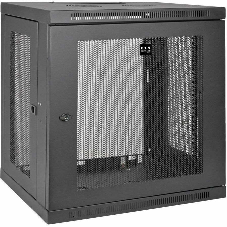 Tripp Lite by Eaton SmartRack 12U Low-Profile Switch-Depth Wall-Mount Small Rack Enclosure